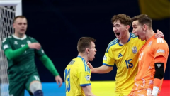 Украина одержала первую победу на Евро-2026 по футзалу