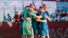 Сборная Украины по сокке без матча вышла в 1/4 финала ЧМ