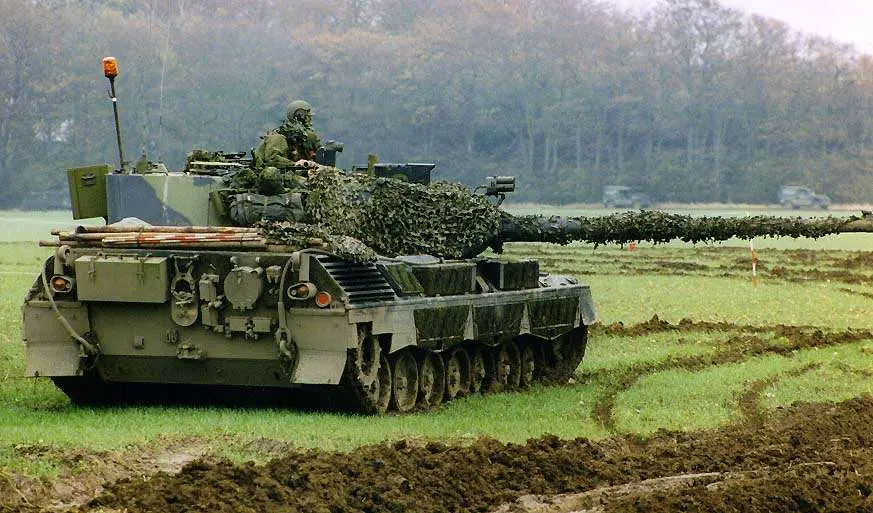 Leopard 1А5 вооруженных сил Дании. Фото из открытых источников.