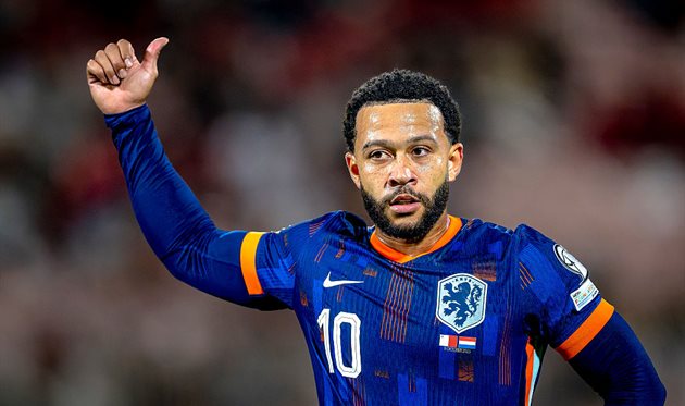 Депай побил два исторических рекорда сборной Нидерландов