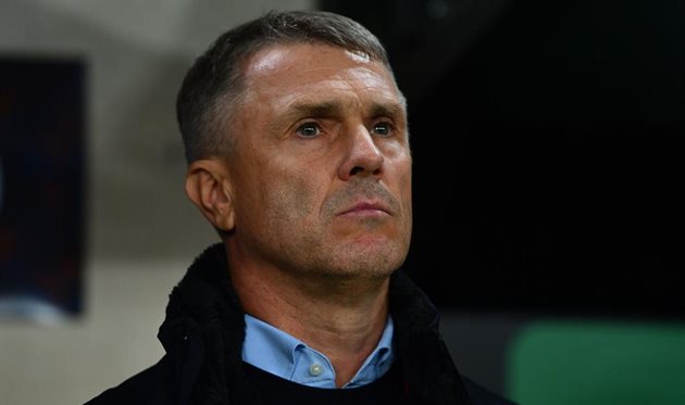 Ребров покинул пост главного тренера сборной Украины