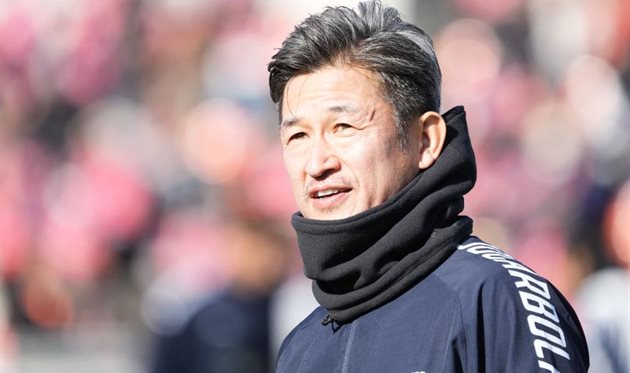 58-летний Миура подписал контракт с Фукусима Юнайтед