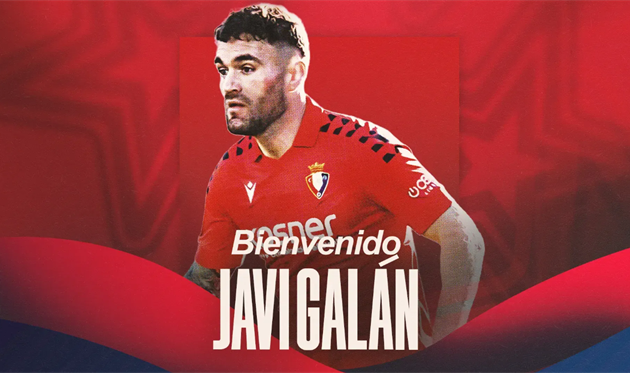 Галан сменил Атлетико Мадрид на Осасуну