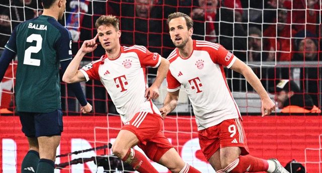 Бавария минимально одолела Арсенал и прошла в полуфинал Лиги чемпионов