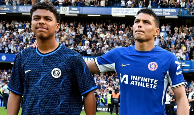 Сын Тиаго Силвы подписал профессиональный контракт с Челси