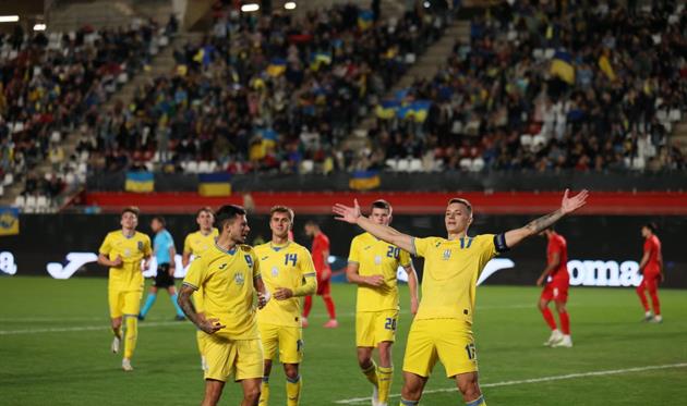 Украина U-21 минимально одолела Азербайджан благодаря голу Бражка