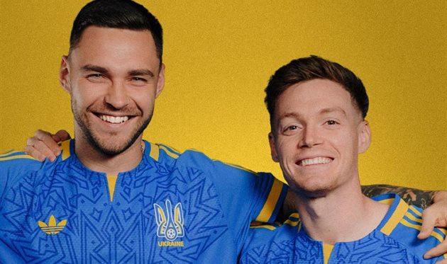 Сборная Украины официально представила новую выездную форму от Adidas