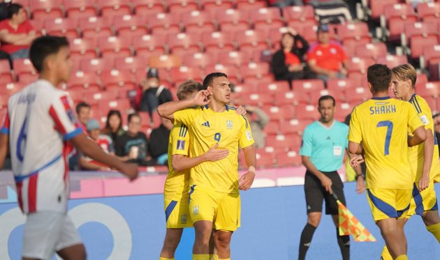 Украина с первого места вышла в 1/8 финала чемпионата мира (U-20)