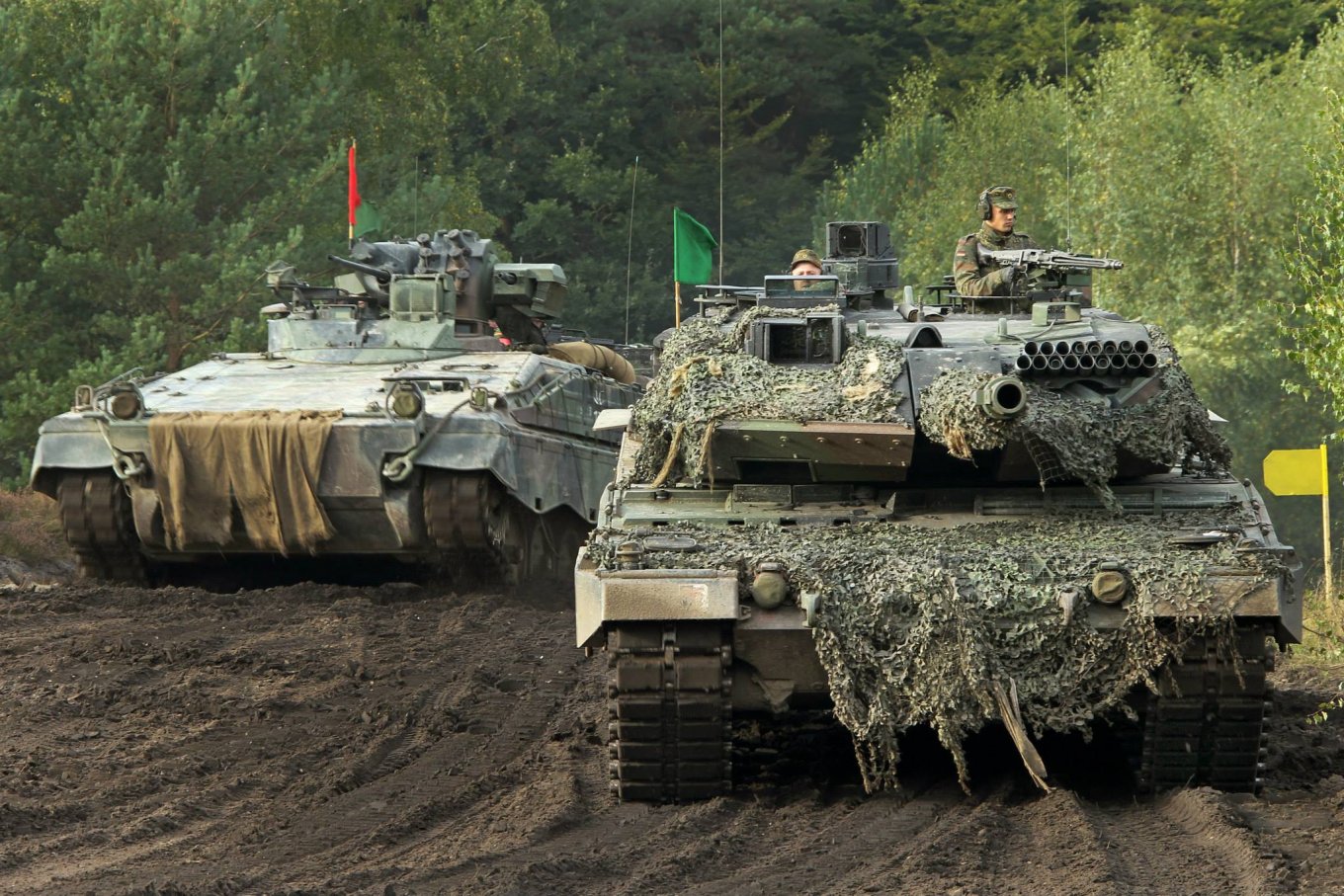 Немецкие Marder и Leopard 2 уже в Украине.