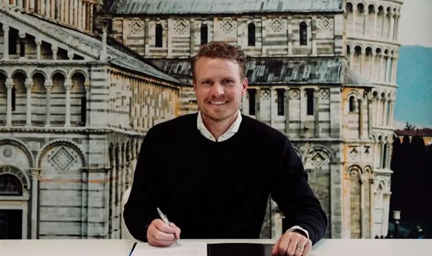 33-летний Оскар Гильемарк возглавил Пизу